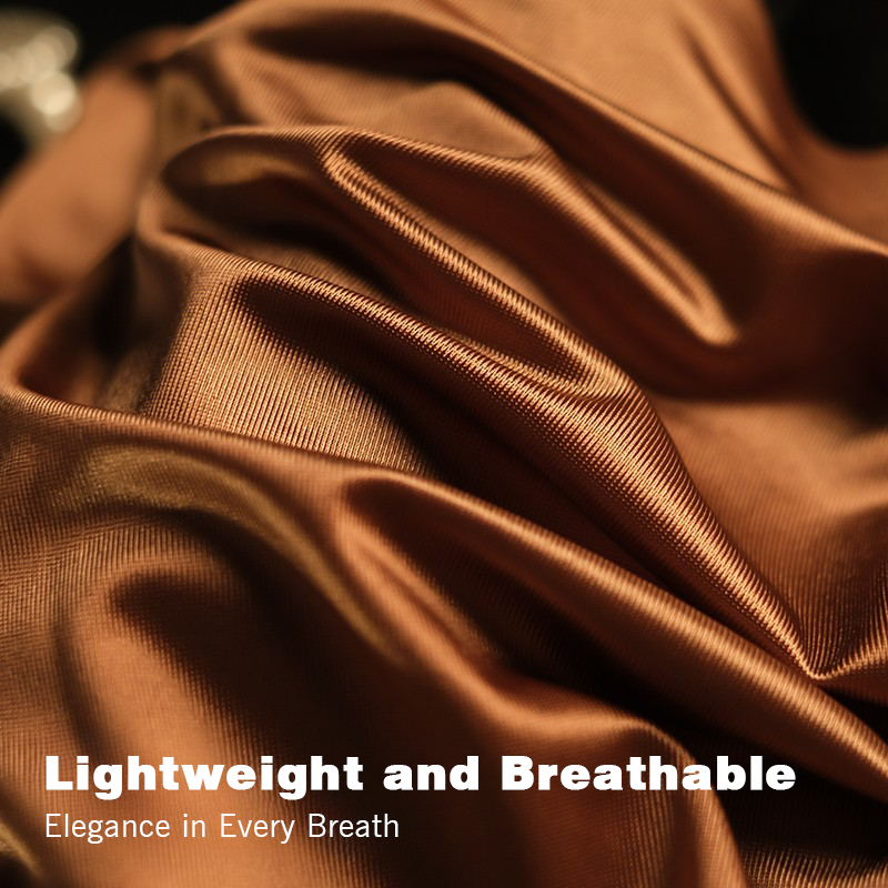 Luxury Satin Women's Briefs Seamless Breathable 10A Antibacterial Full Coverage