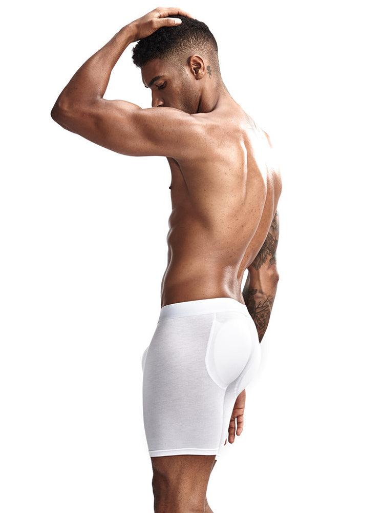 Men's U Convex Boxers Briefs Butt Enhancer Underwear