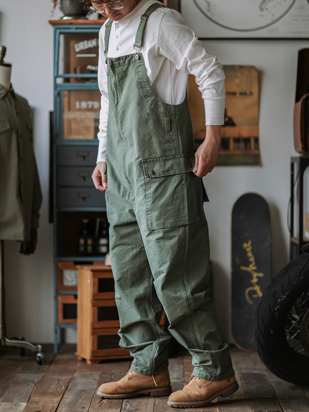 Winston Zipper Overalls