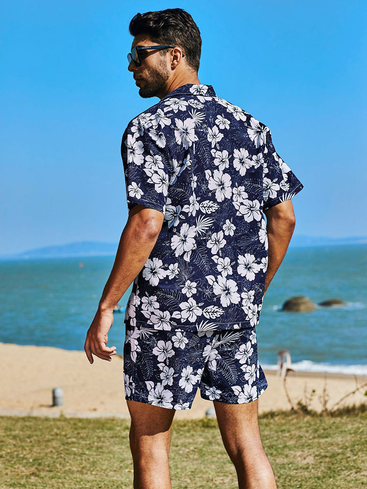 Men's Beach Summer Holiday Patterned Sets