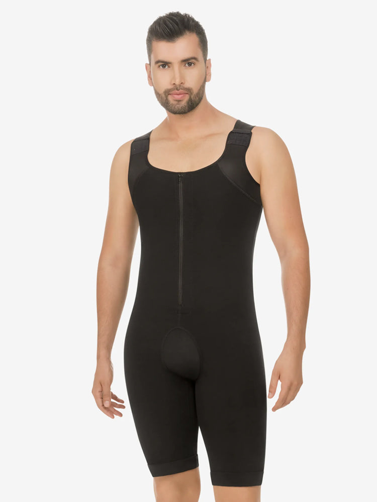 Men's Abdomen Body Shaper Legs Control Bodysuit