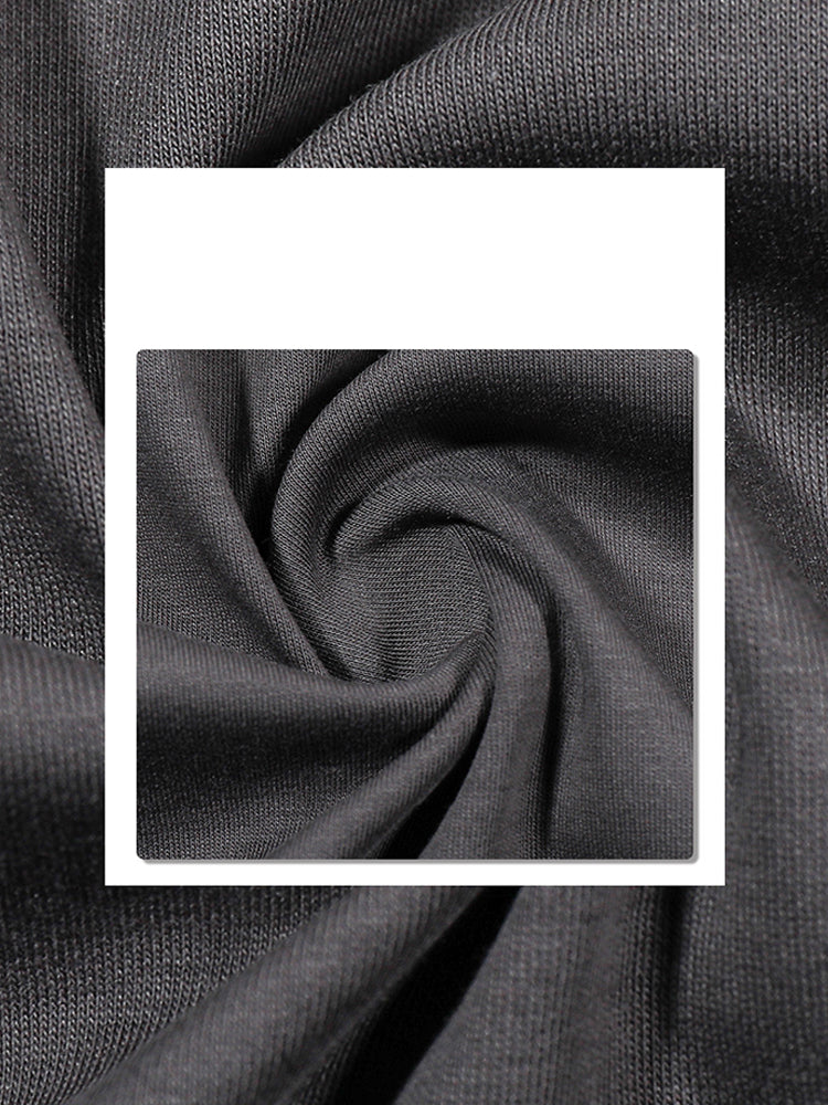 Men's Minimalist U-Shape Pocket Design T-Shirt