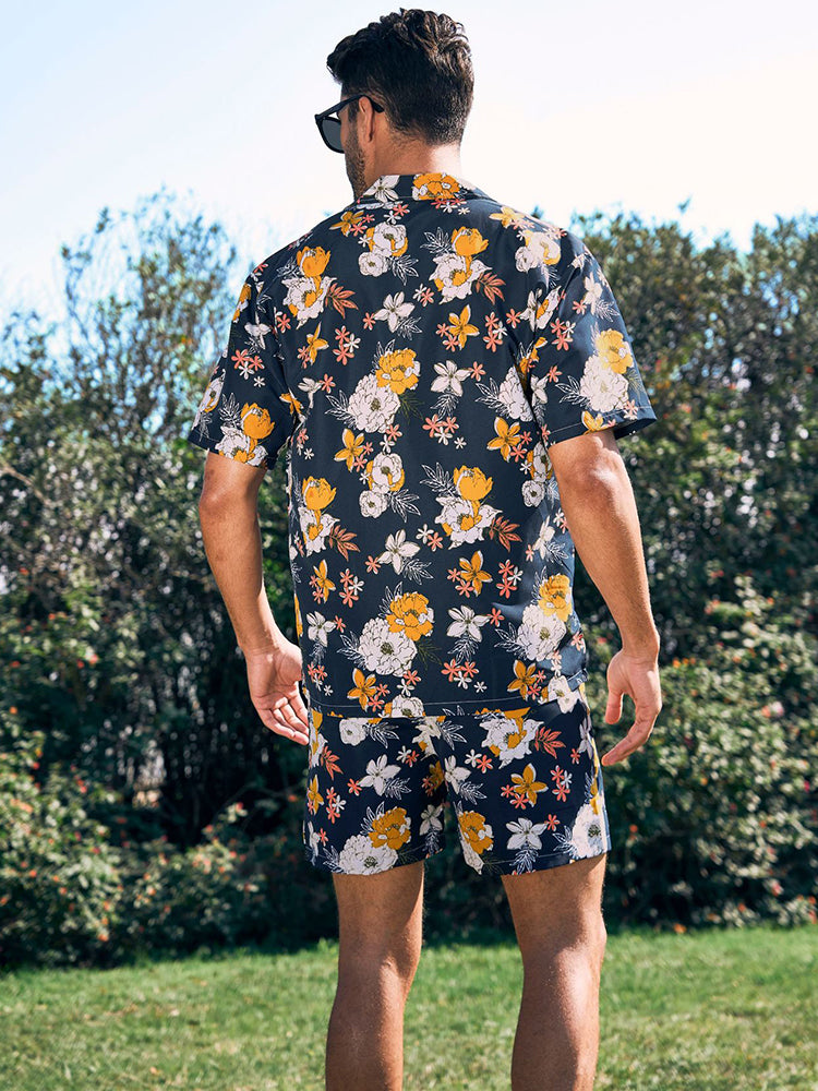 Men's Beach Summer Holiday Patterned Sets