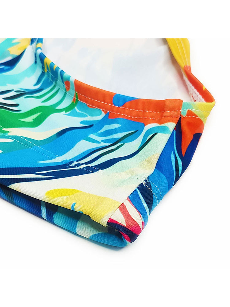 Men's 3D Pouch Ink Art Beach Swim Brief