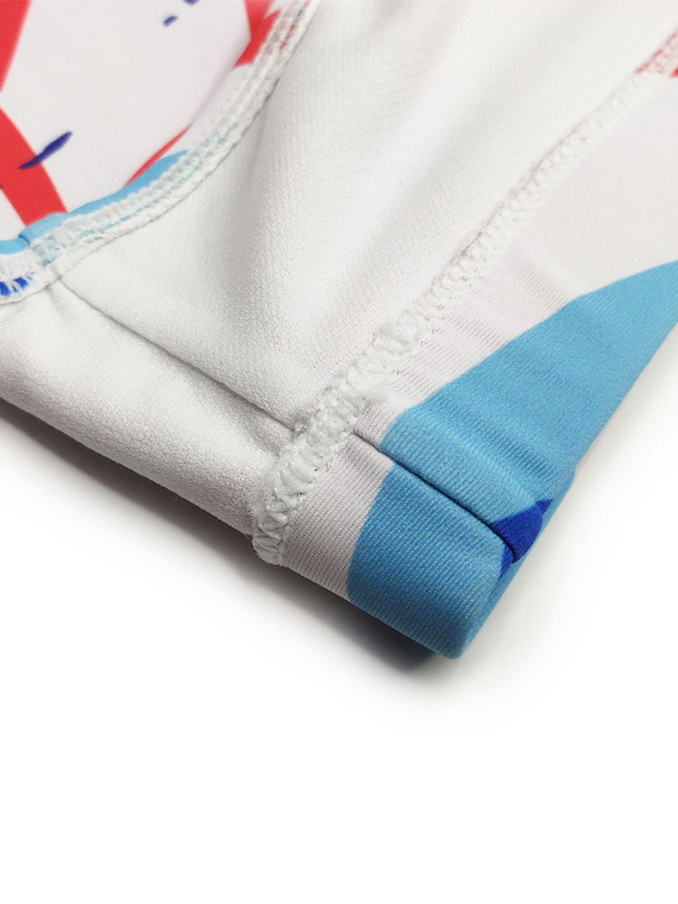 Men's Trendy Swim Beach Briefs with Built-in Cup