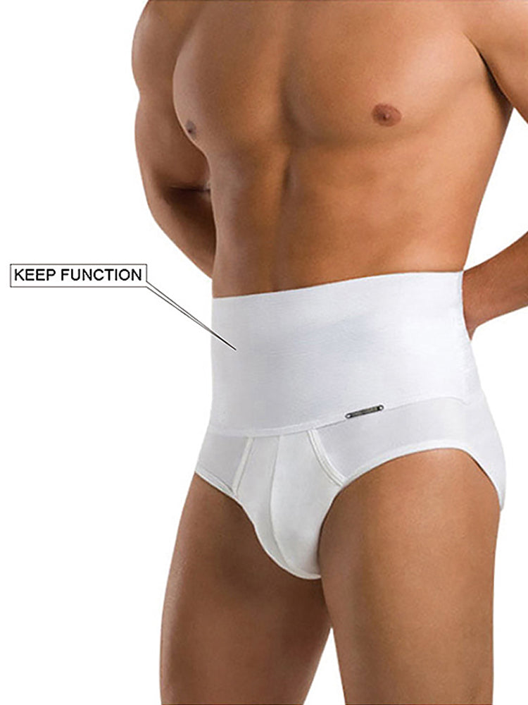 Men's High-rise Abdomen Compression Briefs