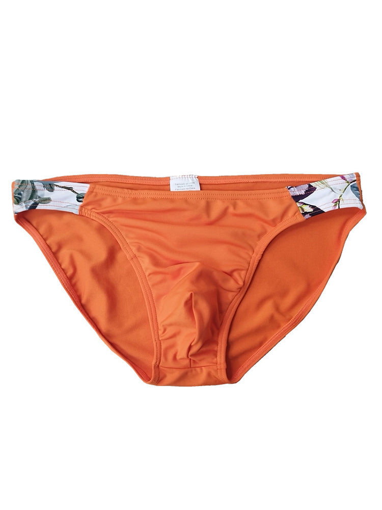 Men's Zig Zag Swim Bikini with Removable Pad