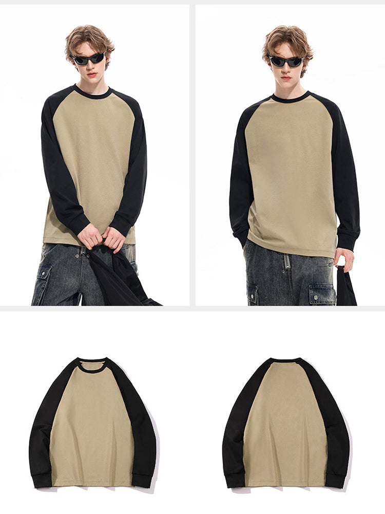 Outdoor Loose Crewneck Base Layer Multifunctional Long-Sleeve Shirt
