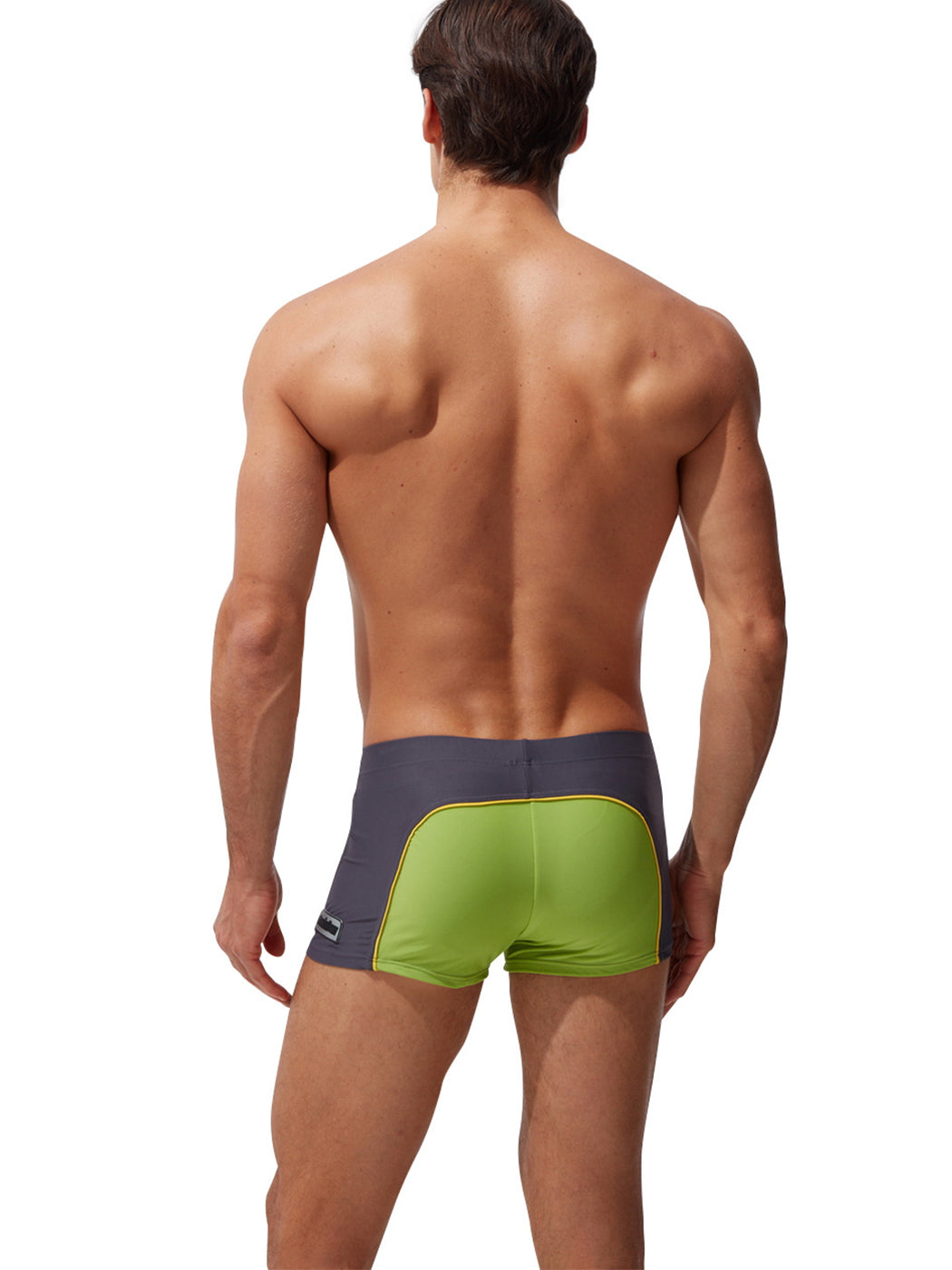Men's Smooth Wave Swim Trunk With Drawstring