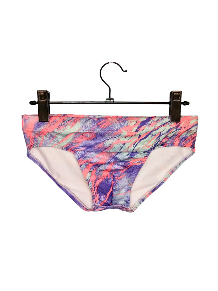 Men's Low-Rise Printed Casual Swim Brief
