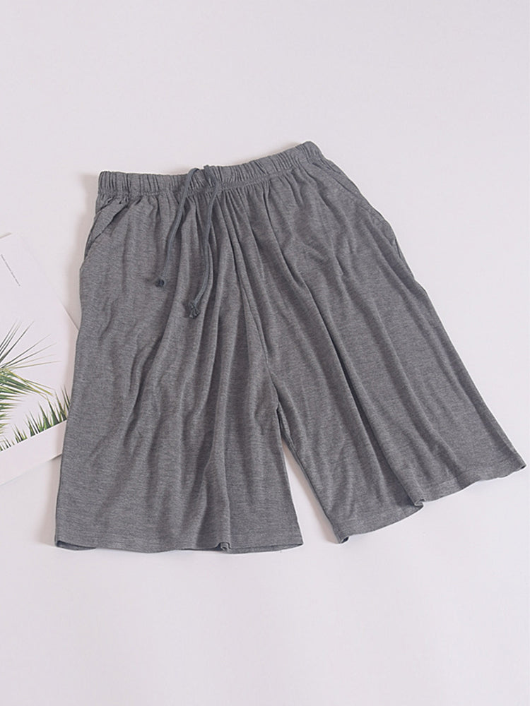 Men's Sleep Shorts Loose Lounge Shorts