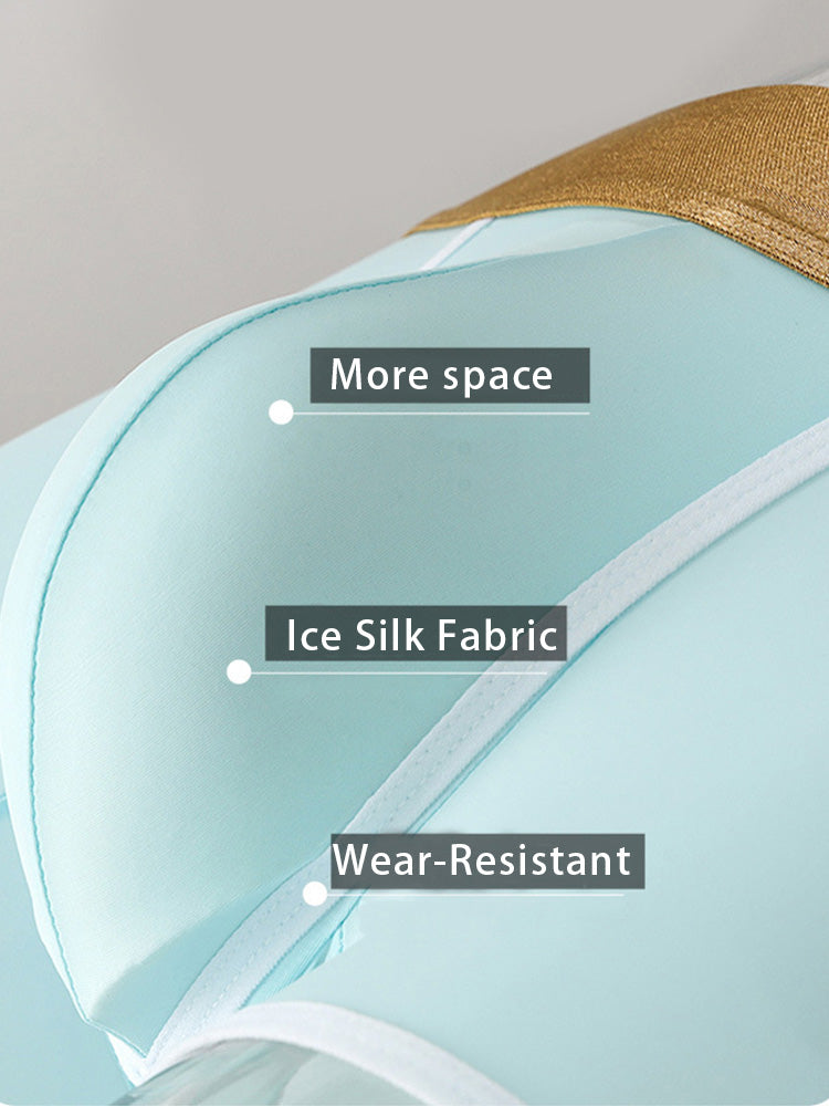 4 Pack Men's Ice Silk Breathable Separate Ultra-Thin Trunks