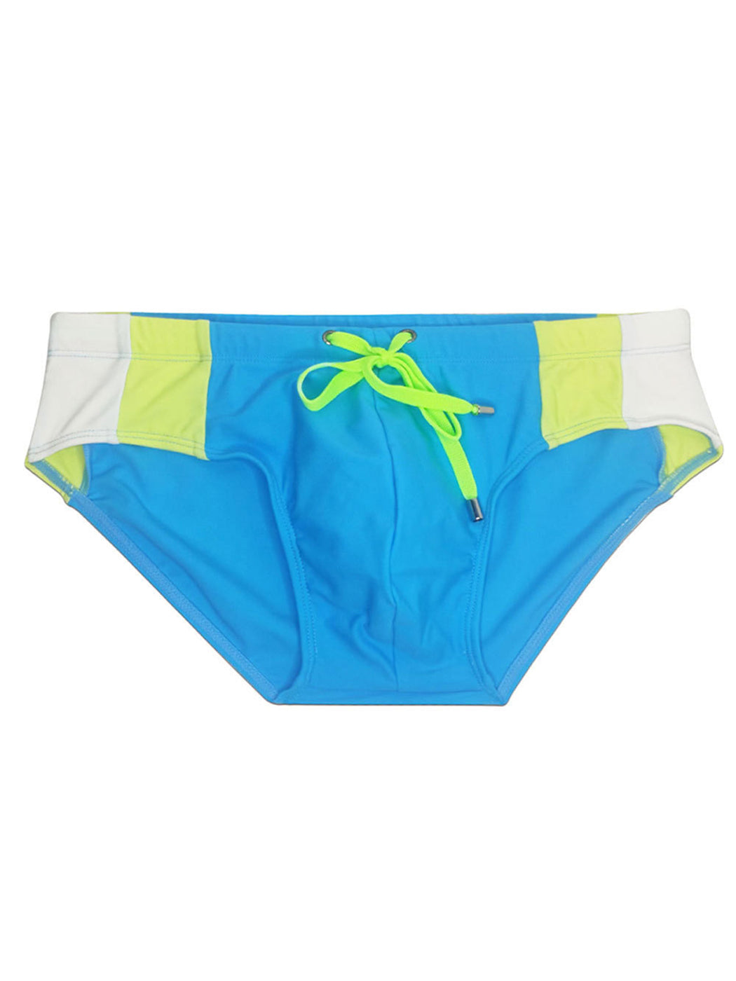 Men's Removable Pad Swim Brief with Drawstring