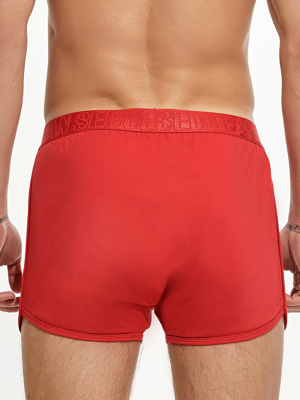 Men's Knitted Boxers With Button Fly