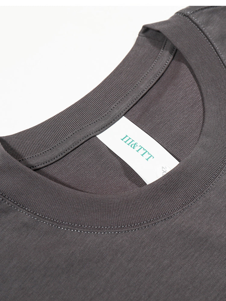 Men's Minimalist U-Shape Pocket Design T-Shirt