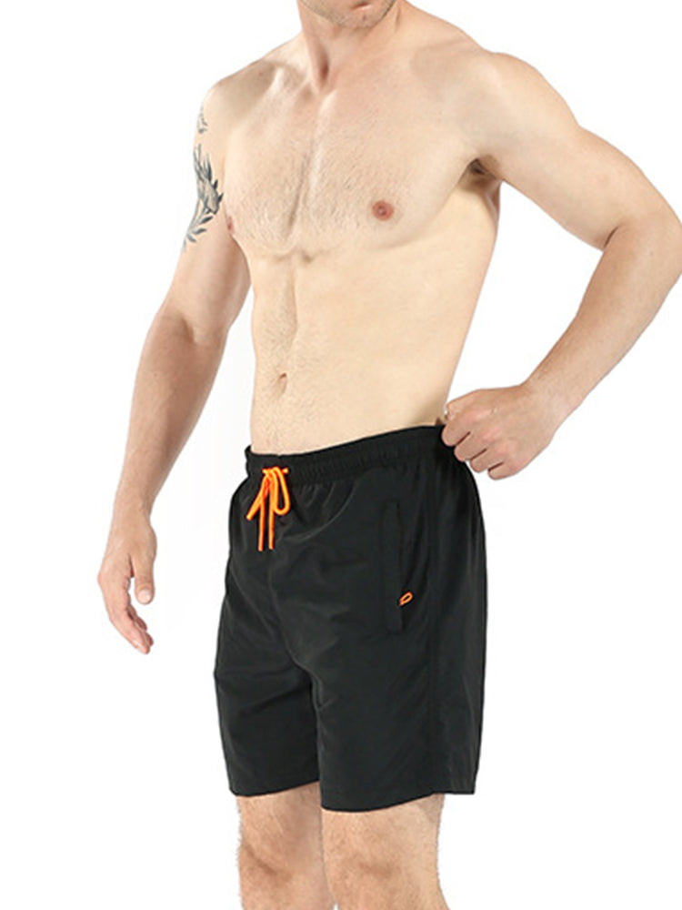 Men's Quick-dry Swim Shorts with Pocket