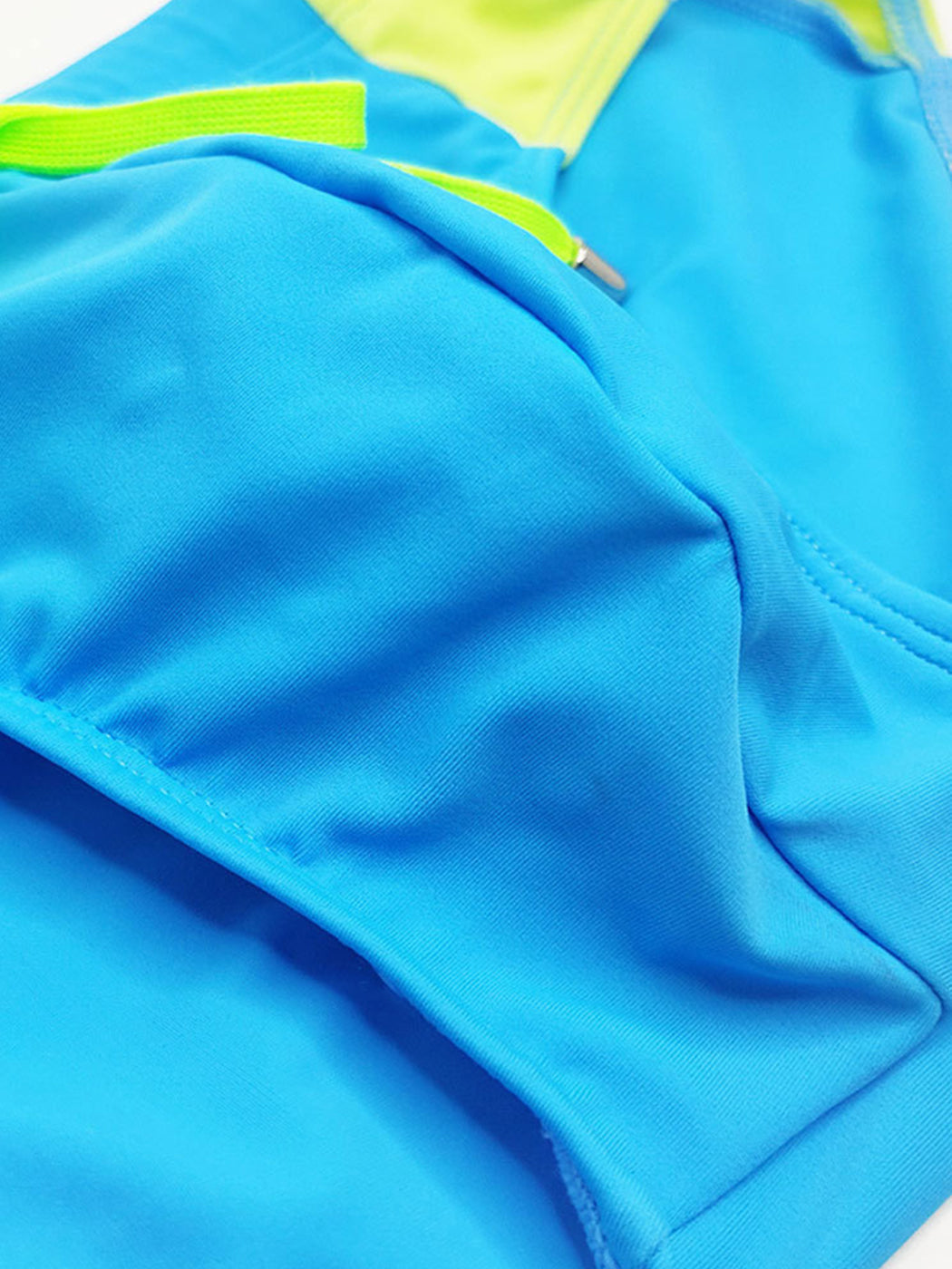 Men's Removable Pad Swim Brief with Drawstring