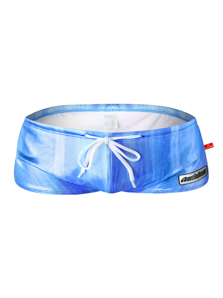 Men's Fashionable Flash Swim Fitness Trunks