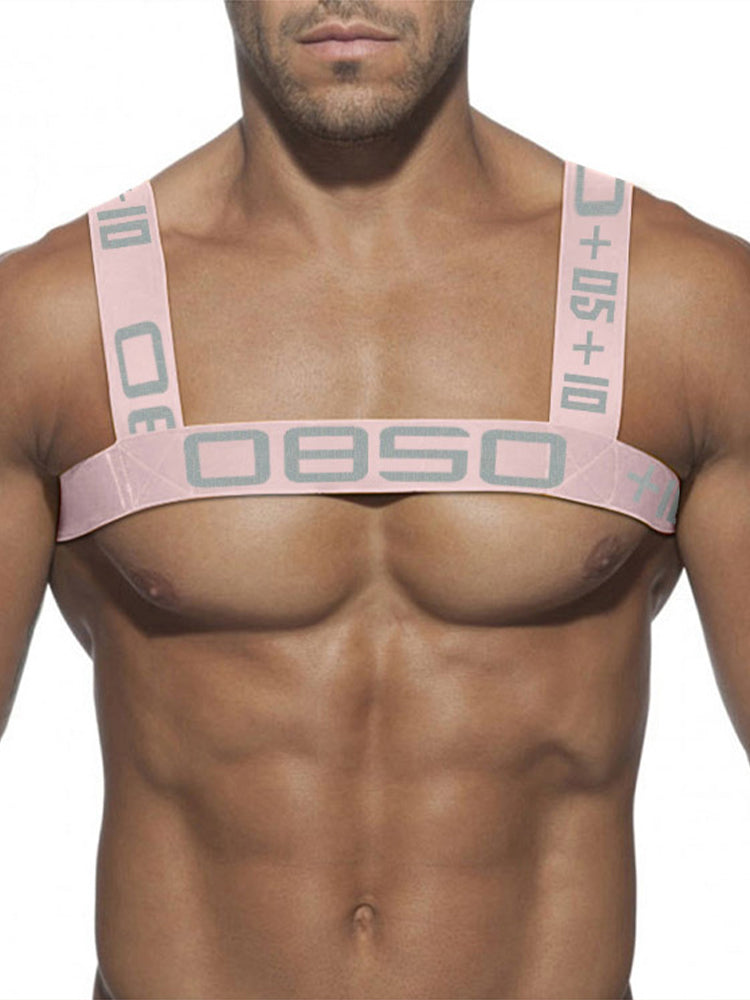 Men's Posture Support Harness Elastic Fitness Straps