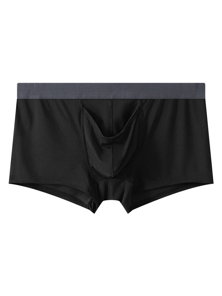 3 Pack Separate Pouch Trunks With Fly Front