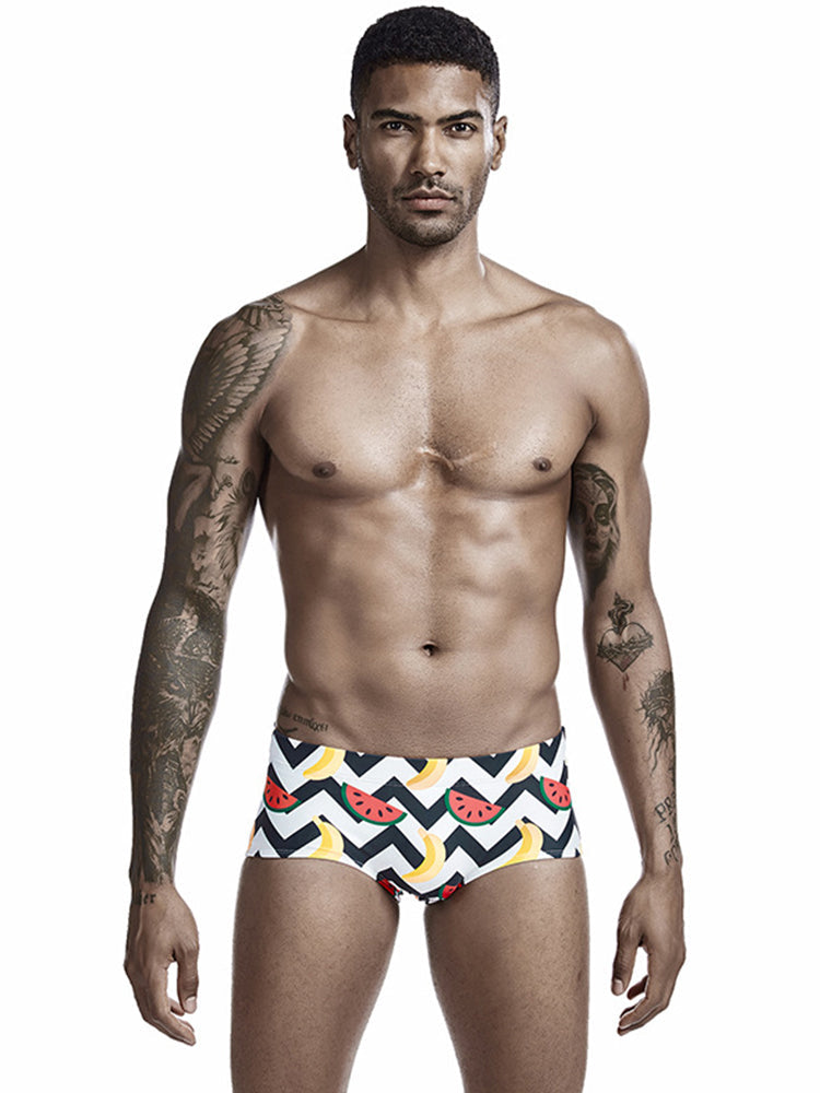Colorful Quick Dry Swimming Briefs for Men