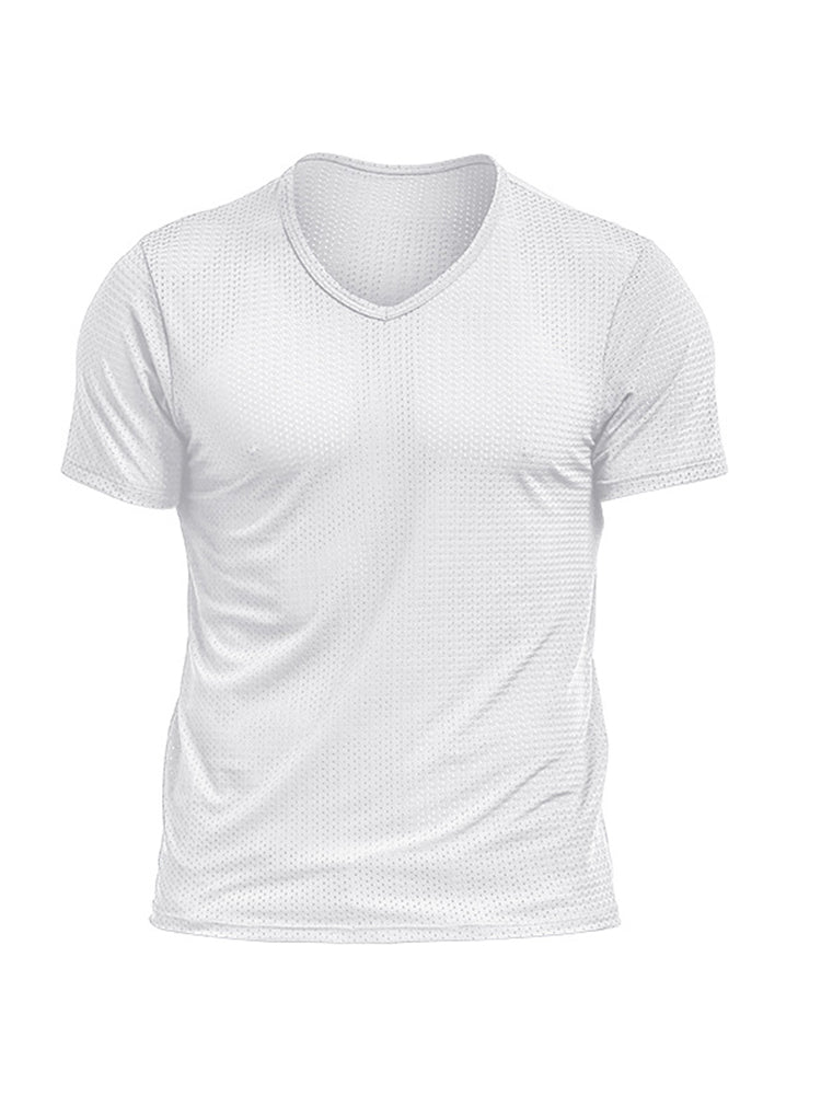High Stretch Breathable Mesh T-Shirt