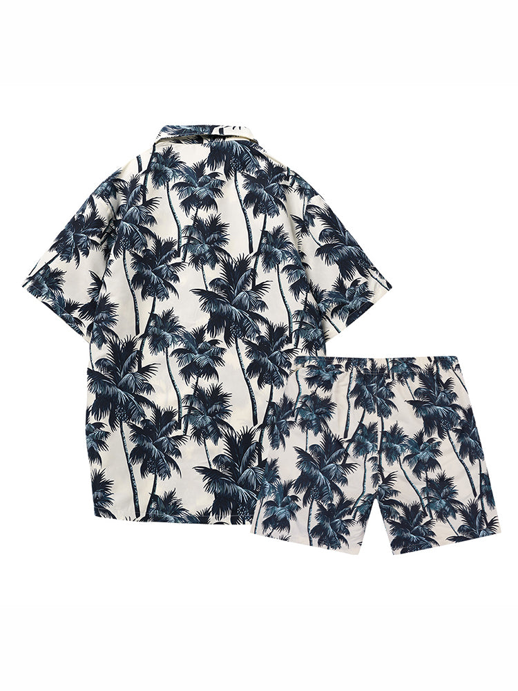 Men's Beach Summer Holiday Patterned Sets