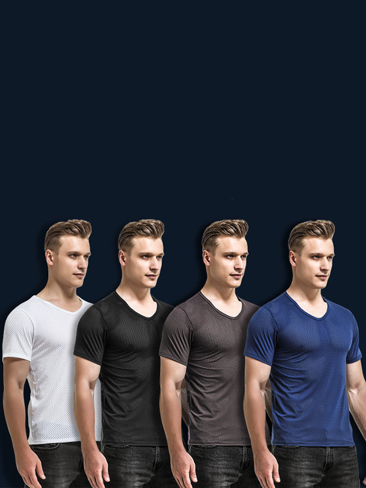 High Stretch Breathable Mesh T-Shirt