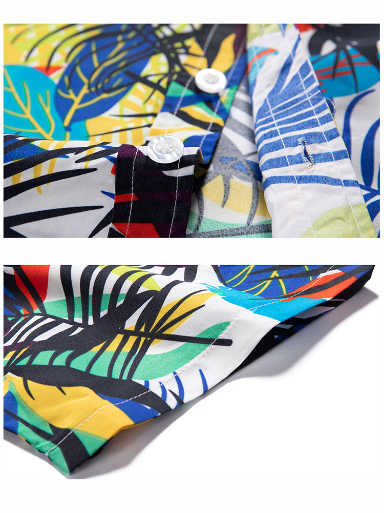 Men's Beach Summer Holiday Patterned Sets