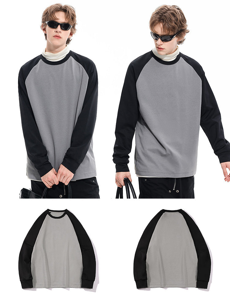 Outdoor Loose Crewneck Base Layer Multifunctional Long-Sleeve Shirt