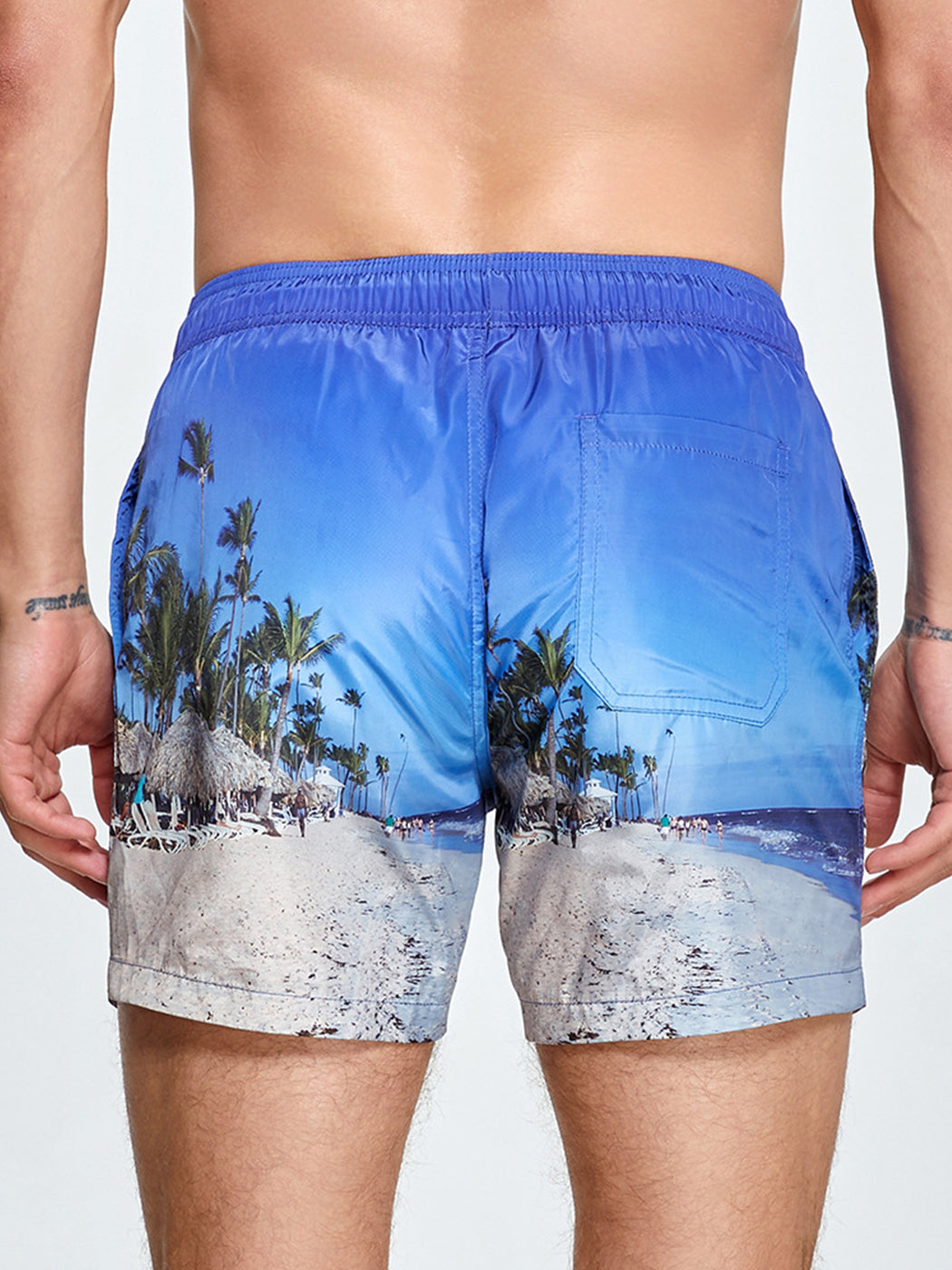 Men's Summer Printed Quick Drying Board Shorts