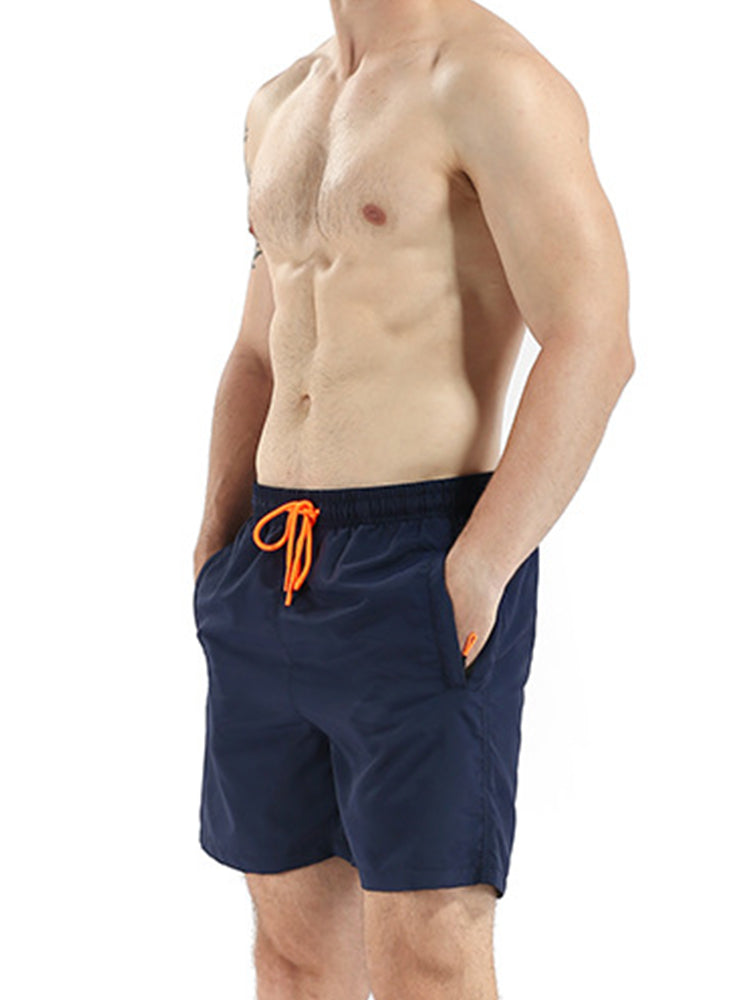 Men's Quick-dry Swim Shorts with Pocket