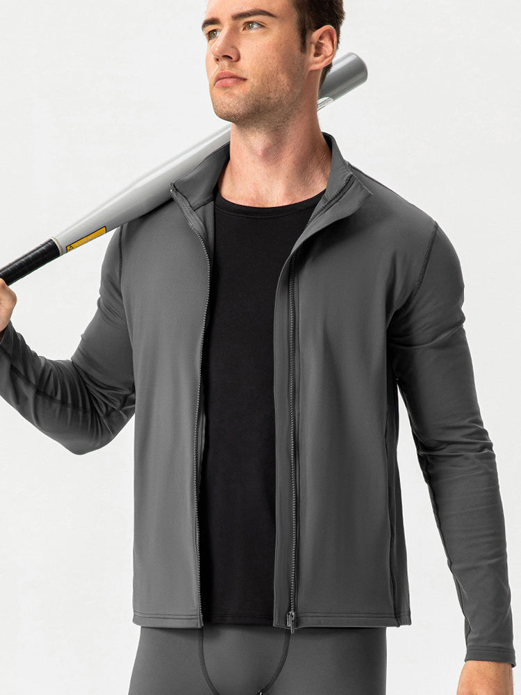 Windproof and Fluff Warm Training Coat for Men