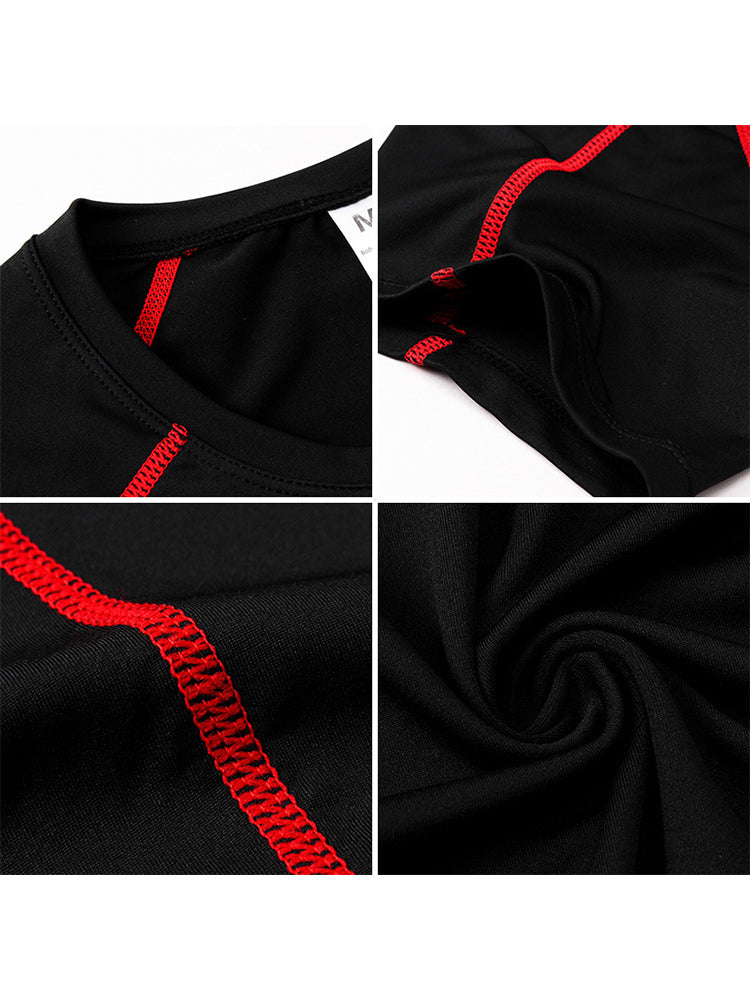Men's Simple Tight Short Sleeve