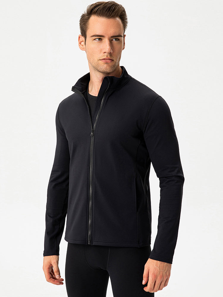 Windproof and Fluff Warm Training Coat for Men