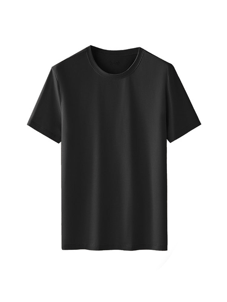 Men's Casual Anti-Bacterial Versatile Round-Neck T-Shirt