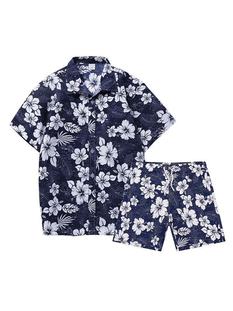 Men's Beach Summer Holiday Patterned Sets