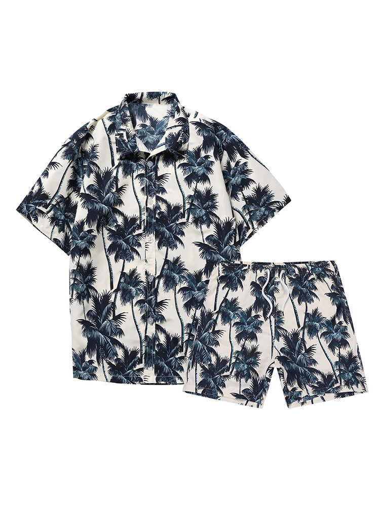 Men's Beach Summer Holiday Patterned Sets