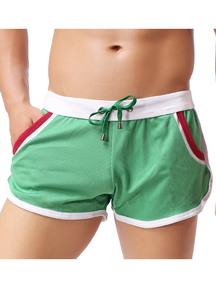 2 Pack Drawstring Leisure Men's Loose Boxer Shorts