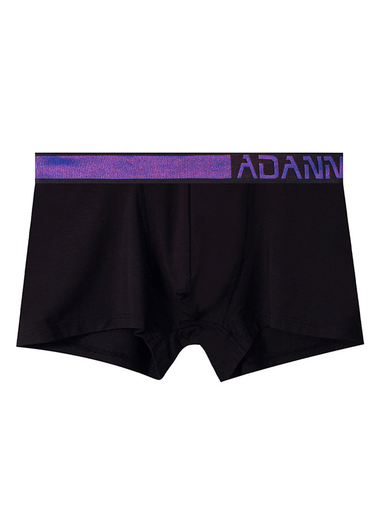 Men's Spliced Color Classic Modal Trunks