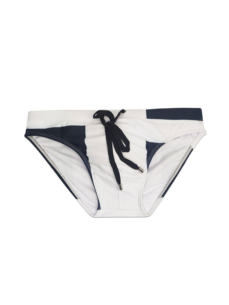 Men's 3D Pouch With Pad Beach Swim Briefs