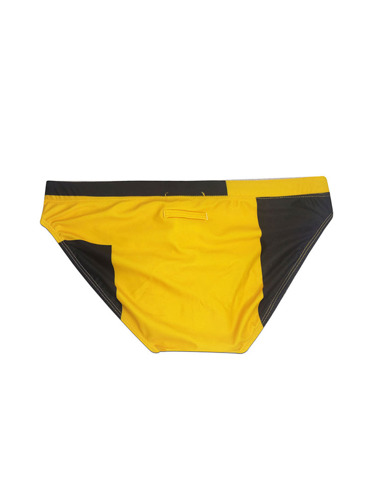 Men's 3D Pouch With Pad Beach Swim Briefs