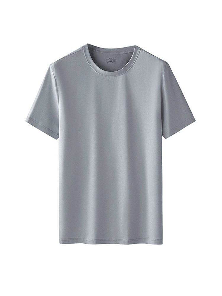 Men's Casual Anti-Bacterial Versatile Round-Neck T-Shirt