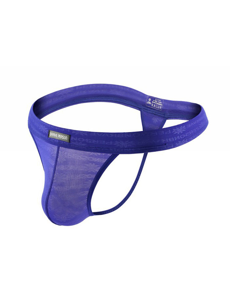 3-pack Men's Lace Obscure Embossed G-String Thong