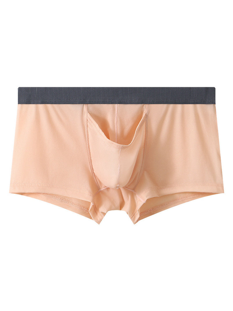 3 Pack Separate Pouch Trunks With Fly Front