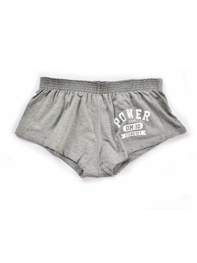 2-pack Men's DM Printed Lettering Low Waist Sexy Cotton Boxer Shorts