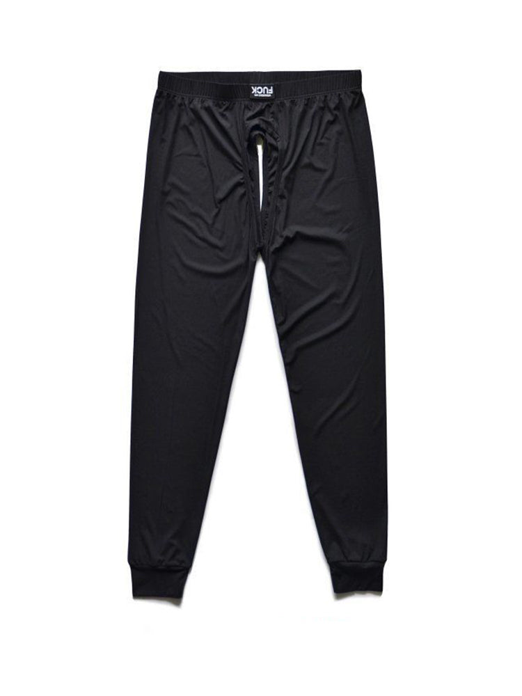 Men's Low-Rise Split Hollow Base Layer Breathable Tights