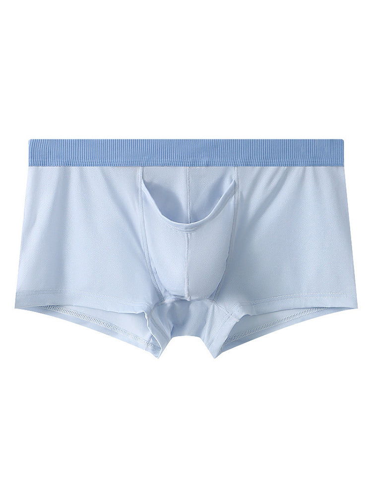 3 Pack Separate Pouch Trunks With Fly Front