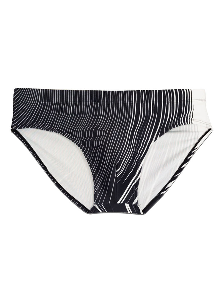 Men's Stylish Swim Briefs with Removable Pad
