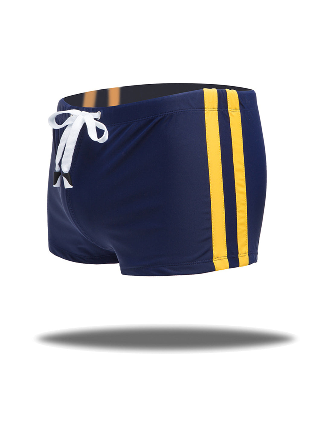 Men's Athletic Swim Trunks with Removable Pad